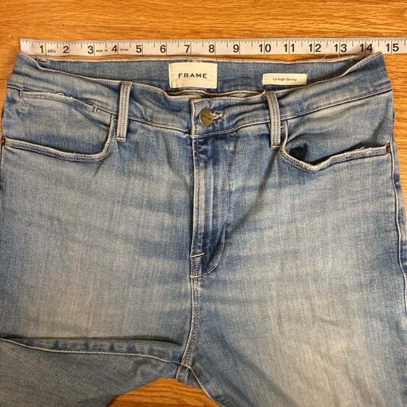 FRAME Le High Skinny Jeans. Size 31 - Picture 9 of 14